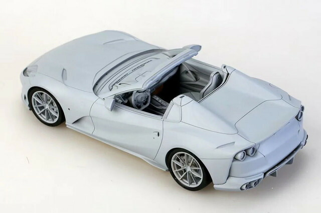 Hobby Design ホビーデザイン Alpha Model アルファモデル 1/24 フェラーリ 812 GTS レジン製 キット 自動車模型 AM02-0055