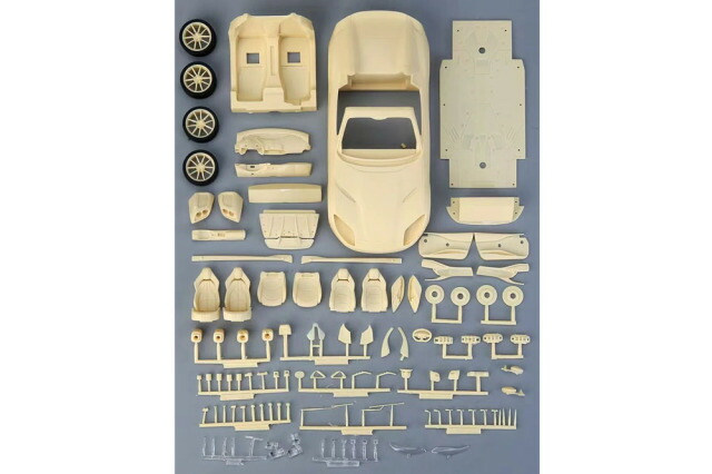 Hobby Design ホビーデザイン Alpha Model アルファモデル 1/24 フェラーリ 812 GTS レジン製 キット 自動車模型 AM02-0055