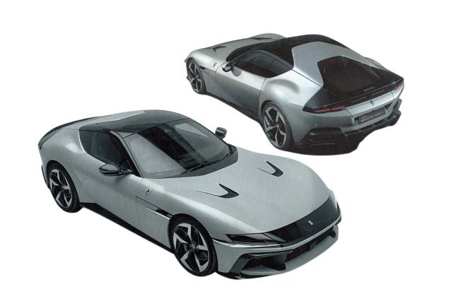 Hobby Design ホビーデザイン Alpha Model アルファモデル 1/24 フェラーリ 12 チリンドリ レジン製 キット 自動車模型 AM02-0096