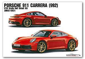 ホビーデザイン HOBBY DESIGN  1/24 ポルシェ 911 カレラ 2021 レジン製 フルキット 自動車模型 (am02-0031)