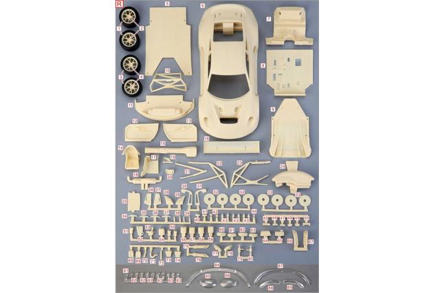 1/24 Hobby Design Alpha Model ポルシェ GT3R AOレクシィレーシング IMASA セブリング 2023 AM02-0067