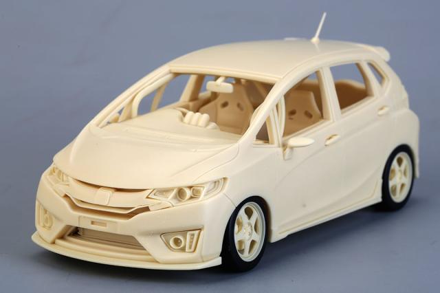 Hobby Design ホビーデザイン Alpha Model アルファモデル 1/24 ホンダ フィット (GK5) スプーン フルディティールキット 自動車模型 AM02-0075