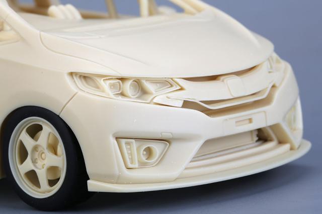 Hobby Design ホビーデザイン Alpha Model アルファモデル 1/24 ホンダ フィット (GK5) スプーン フルディティールキット 自動車模型 AM02-0075