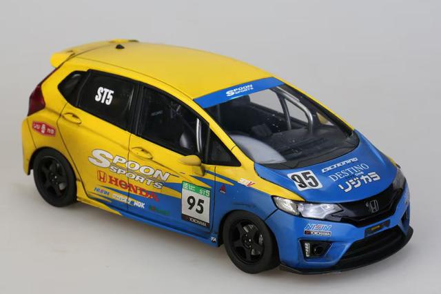 Hobby Design ホビーデザイン Alpha Model アルファモデル 1/24 ホンダ フィット (GK5) スプーン フルディティールキット 自動車模型 AM02-0075