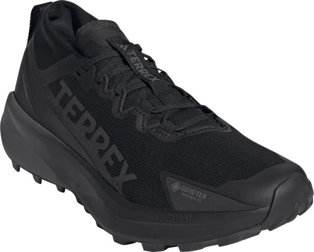 adidas （アディダス） アウトドア シューズ テレックス アグラヴィック GTX トレイルランニング 【コアブラック/コアブラック/グレーシックス】 JR5240 ランニングシューズ トレイルランニングシューズ メンズ 男性用 ブラック 黒 25Q3 {SK}