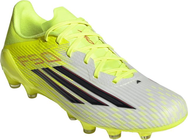 adidas （アディダス） サッカー スパイク F50 LEAGUE HG サッカースパイク / 土・人工芝・天然芝用 【イエロー/ブラック/レッド】 JQ8683 スパイク固定 サッカースパイク メンズ・レディース 男性用・女性用 イエロー 黄 黒 赤 26Q1 {SK}