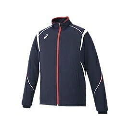 asics (アシックス) トレーニング・ランニング ウィンドブレーカー・ウィンドウェア ドライトレーニングジャケット(リサイクルソザイ) 部活 練習 試合 トレーニング 【ネイビー】 紺 2031D814 メンズ・レディース 男性用・女性用 {SK}