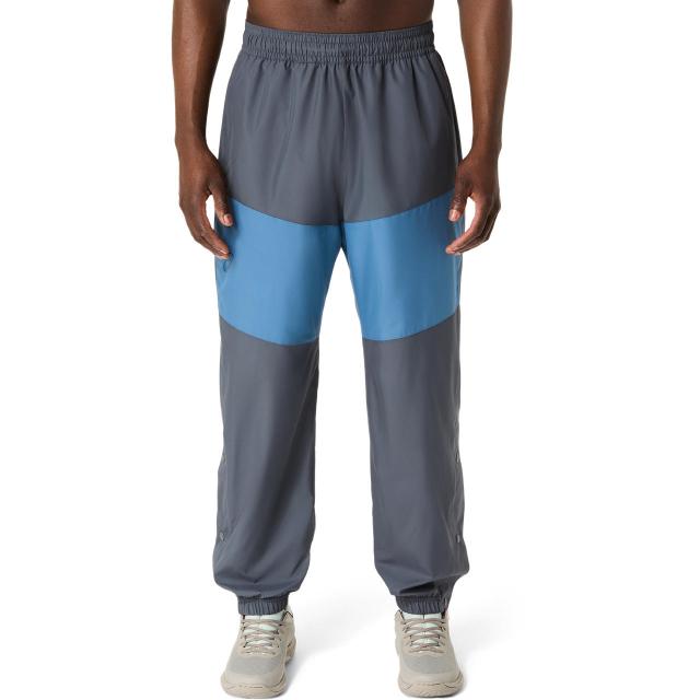 asics （アシックス） バスケットボール ウインドウェア パンツ 【ウインターシー】 2063A437 020 ロングパンツ ウェア メンズ・レディース 男性用・女性用 ブルー 青 25AW {SK}