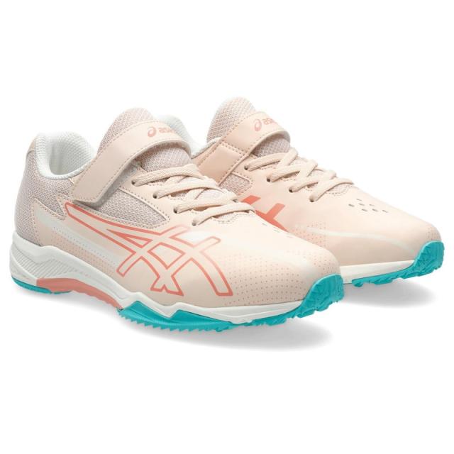 asics商事（アシックス商事） 靴・シューズ スニーカー ASICS LAZERBEAM（アシックス レーザービーム） LAZERBEAM SK-MG-G ライトピンク/ピンク 1154A220 700 ランニング 通学 日常 運動靴 ゴム紐 マジックテープ ジュニア・キッズ 子供用 桃/桃 25 {SK}
