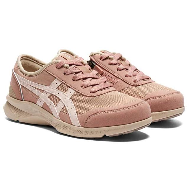 asics商事（アシックス商事） シューズ 靴 ウォーキングシューズ WELLNESS WALKER（ウェルネスウォーカー） HADASHIWALKER（ハダシウォーカー） 1292A066 200 【ピンクベージュ×オフホワイト】 レディース 女性用 スニーカーカジュアル 消臭 快適 安定 桃 PK BG/WHT {SK}