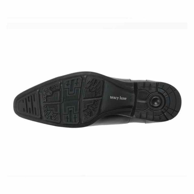 asics商事（アシックス商事） ビジネスシューズ スリッポン texcy luxe（テクシーリュクス） TU-7032 026 【ダークブラウン】 メンズ 男性用 紳士靴 ビジネス ストレートチップ レース フォーマル カジュアル 軽量 消臭 抗菌 シューズ 茶 {SK}_1