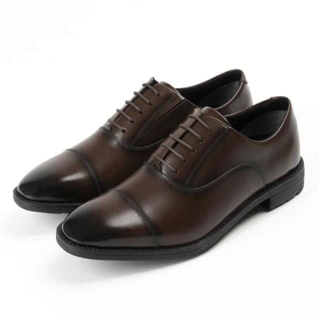 asics商事（アシックス商事） 靴・シューズ ビジネスシューズ 本革 texcy luxe（テクシーリュクス） TU-7045 ダークブラウン TU-7045 026 フォーマル ビジネス 通勤 革靴 紳士靴 メンズ 男性用 茶 25 {SK}