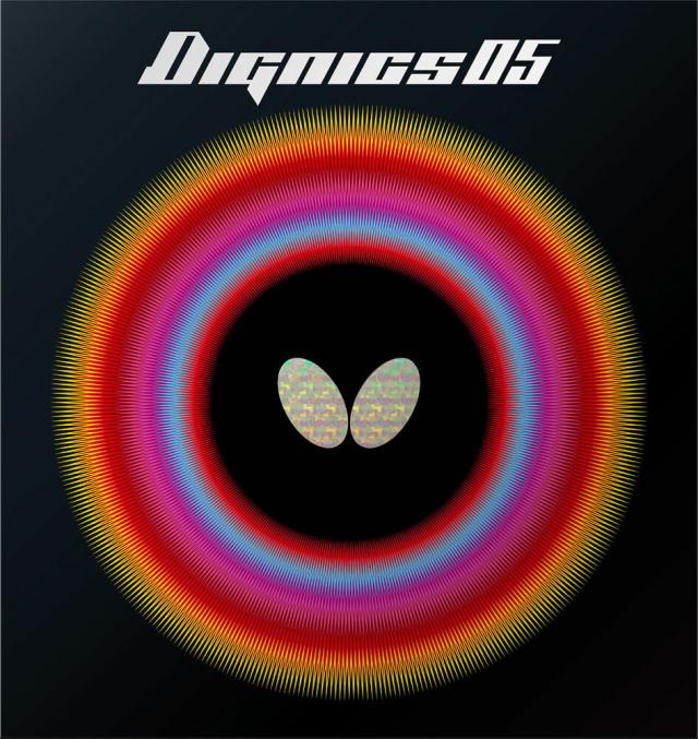 Butterfly （バタフライ） 卓球 ガット・ラバー ディグニクス05 【レッド】 06040 006 ラバー 卓球ラバー メンズ・レディース 男性用・女性用 赤 9999 {NP}