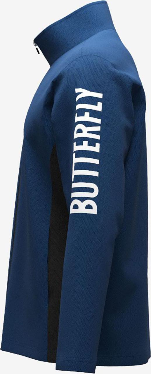 Butterfly （バタフライ） 卓球 トレーニングウェア ワイザー・ジャケット 【ブルー】 47460 193 ＷＵＰフハクジャケット ジャケット メンズ・レディース 男性用・女性用 タマス ブルー 青 2026 {SK}_3