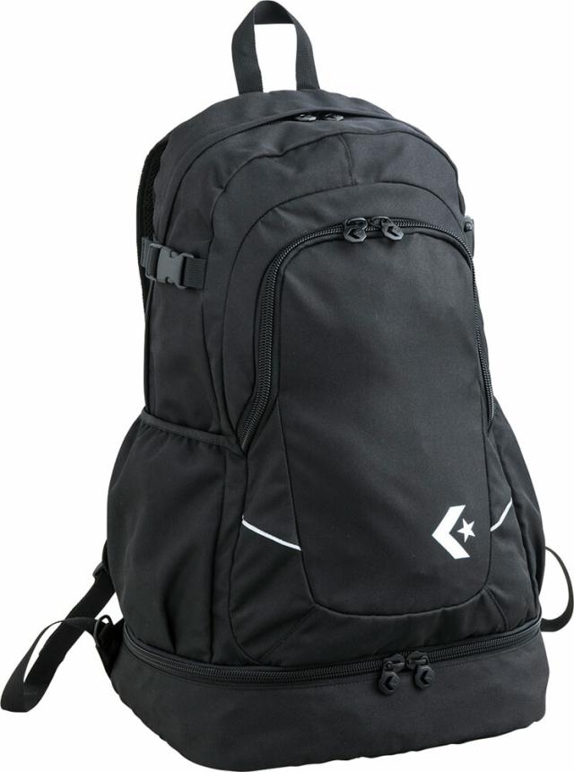 CONVERSE（コンバース） バスケットボール バッグ・ケース デイパックLL Dパック バックパック リュックサック 大容量 通学 部活 【ブラック】 C1802010 1900 黒 21FW {SK}