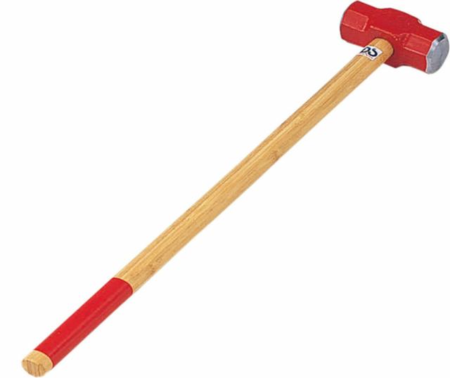 DANNO （ダンノ） 学校体育器具 器具・備品 両手ハンマー(2.7kg) 【レッド/ブラウン】 D-1055 器具 メンズ・レディース 男性用・女性用 淡野製作所 赤 茶 9999 C-2 {SK}