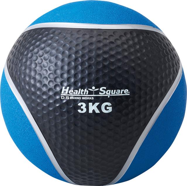 DANNO （ダンノ） 学校体育器具 器具・備品 メディシンボール3kg 【ブルー/ブラック】 D-5272 器具 メンズ・レディース 男性用・女性用 淡野製作所 青 黒 9999 AC-1 {SK}