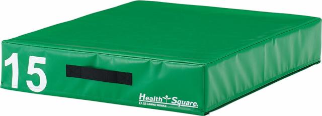 【法人宛限定】 DANNO （ダンノ） 学校体育器具 器具・備品 ソフトプライオボックス15 【グリーン】 D-7021 器具 淡野製作所 緑 9999 ＜J-1＞