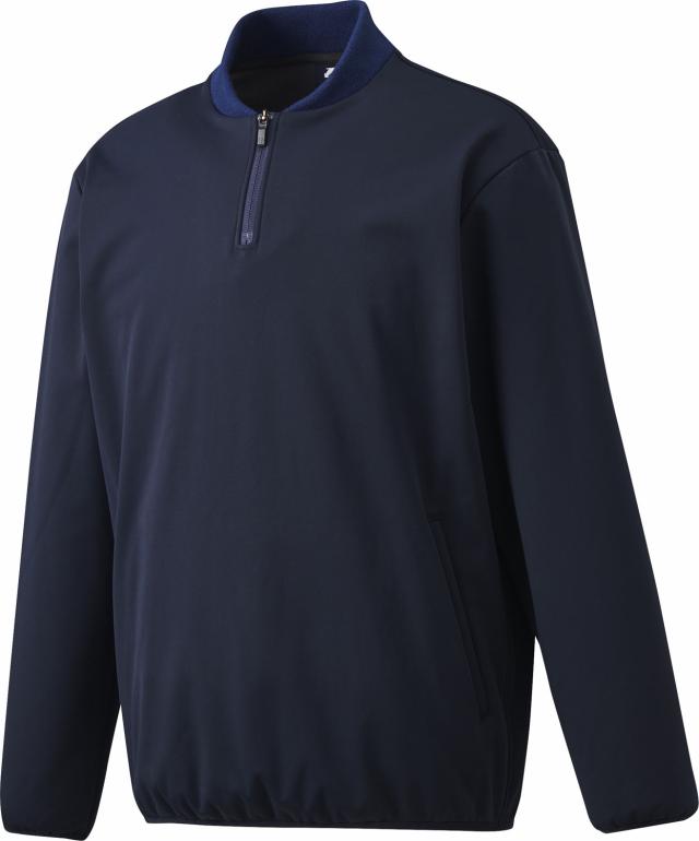 DESCENTE （デサント） 野球＆ソフトボール ウインドウェア ボンディングプルオーバーコート 【ネイビー】 DB4FWB90M NV00 コート コート メンズ 男性用 ネイビー 紺 24FW {SK}