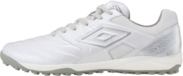 umbro （アンブロ） サッカー スパイク アクセレイター TR WIDE 【S.WHITE/S.WHITE/SILVER】 UF5SFCT2M WHSL スパイクターフ シューズ ホワイト 白 25SS {SK}