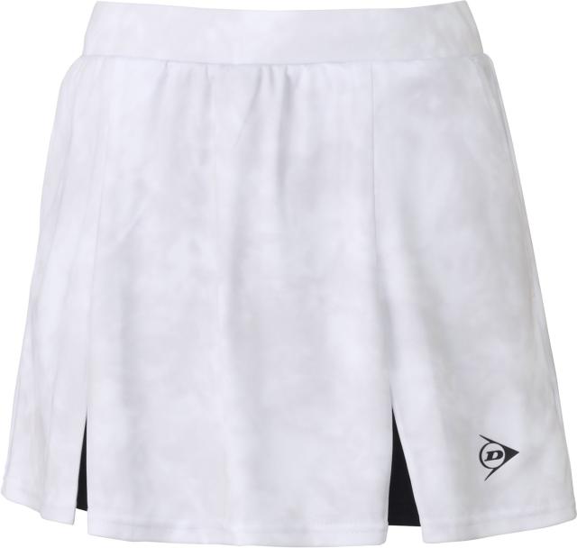 DUNLOP （ダンロップ） テニス スラックス・スカート SKIRT with INNER SPATS 【ホワイト】 DAK-2481W 003 スラックス・スカート スカート レディース 女性用 ホワイト 白 24SS {SK}