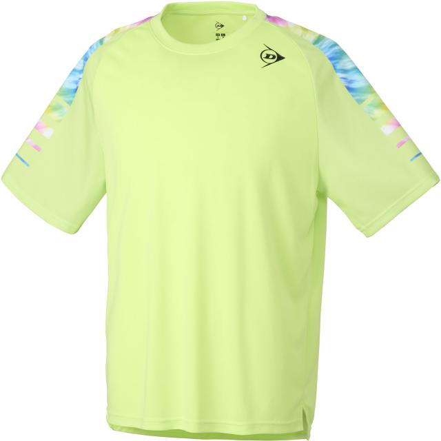 DUNLOP （ダンロップ） テニス ゲームシャツ・パンツ GAME SHIRT 【ライトグリーン】 DAP-1403 225 ゲームシャツ ゲームシャツ メンズ・レディース 男性用・女性用 グリーン 緑 24SS {SK}