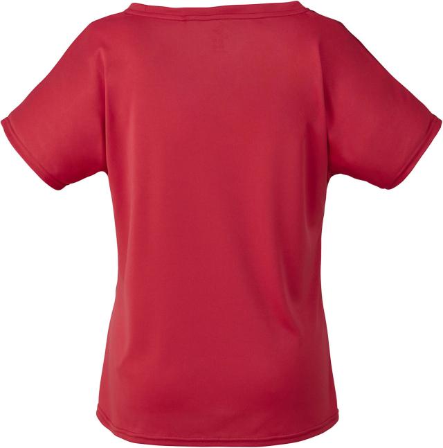 DUNLOP （ダンロップ） テニス ゲームシャツ・パンツ GAME SHIRT 【レッド】 DAP-1421W 160 ゲームシャツ ウィメンズ ゲームシャツ レディース 女性用 レッド 赤 24SS {SK}_1