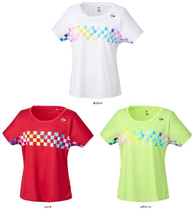 DUNLOP （ダンロップ） テニス ゲームシャツ・パンツ GAME SHIRT 【ライトグリーン】 DAP-1421W 225 ゲームシャツ ウィメンズ ゲームシャツ レディース 女性用 グリーン 緑 24SS {SK}_1