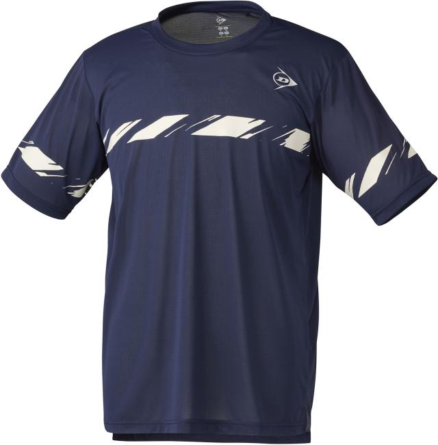 DUNLOP （ダンロップ） テニス ゲームシャツ・パンツ GAME SHIRT 【ネイビー】 DAP-1540 545 ゲームシャツ ゲームシャツ メンズ・レディース 男性用・女性用 ネイビー 紺 25FW {NP}