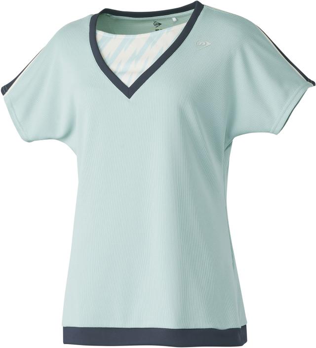 DUNLOP （ダンロップ） テニス ゲームシャツ・パンツ GAME SHIRT 【クラウドブルー】 DAP-1560W 534 ゲームシャツウィメンズ ゲームシャツ レディース 女性用 ブルー 青 25FW {NP}