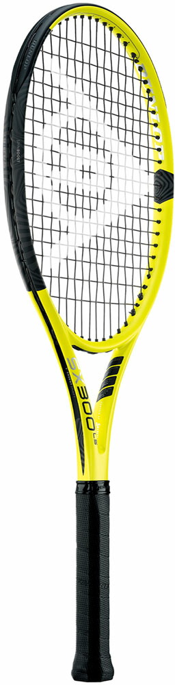 DUNLOP （ダンロップ） テニス ラケット テニスラケット SX 300 LS 【ブラック イエロー】 DS-22202 ラケット 硬式 メンズ・レディース 男性用・女性用 クロ キ 黒 黄 21SS {SK}