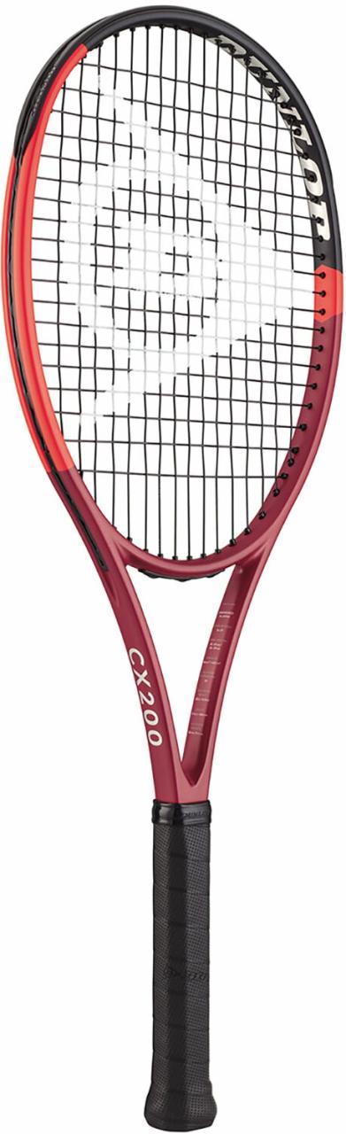 DUNLOP （ダンロップ） テニス ラケット DUNLOP(ダンロップ) テニス 硬式テニスラケット 24CX200（フレームのみ）DS22402 G2 【レッド×ブラック】 DS22402 ラケット 硬式 硬式テニスラケット メンズ・レディース 男性用・女性用 レッド 赤 黒 24SS {SK}