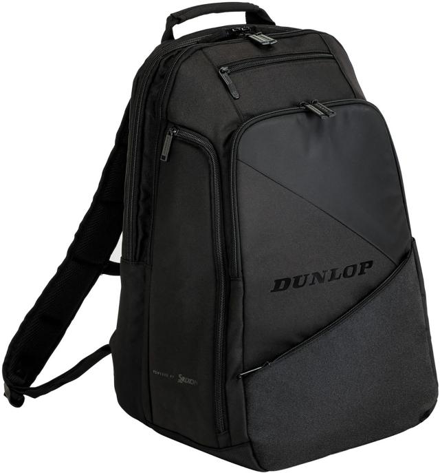 DUNLOP （ダンロップ） テニス バッグ バックパック DTC-2482 【ブラックブラック】 DTC2482 840 バックパック バッグ メンズ・レディース 男性用・女性用 ブラック 黒 黒 24SS {SK}
