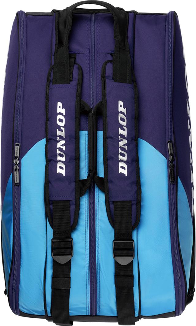 DUNLOP （ダンロップ） テニス バッグ ラケットバッグ(テニスラケット12本収納可) 【パープル/ブルー】 DTC-2680 176 ラケットバッグ ラケットバッグ メンズ・レディース 男性用・女性用 ダンロップスポーツマーケティング パープル 紫 青 25FW {SK}_2