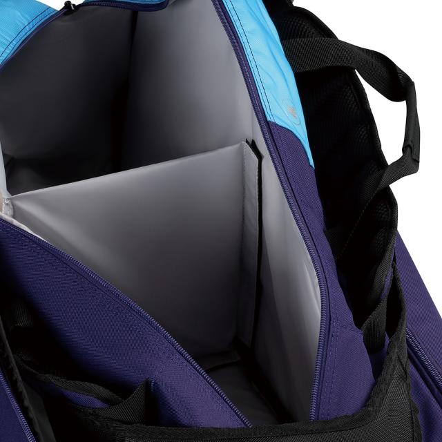 DUNLOP （ダンロップ） テニス バッグ ラケットバッグ(テニスラケット12本収納可) 【パープル/ブルー】 DTC-2680 176 ラケットバッグ ラケットバッグ メンズ・レディース 男性用・女性用 ダンロップスポーツマーケティング パープル 紫 青 25FW {SK}_4