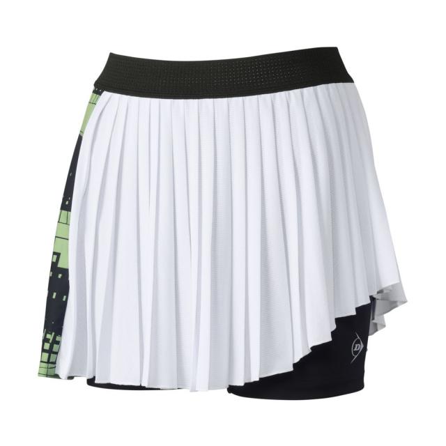 DUNLOP （ダンロップ） テニス スコート WOMEN’S 25春夏 SKIRT（ジュニア対応モデル）DAK-2582W 【ホワイト】 DAK-2682W 003 スカート スカート レディース 女性用 ダンロップスポーツマーケティング ホワイト 白 26SS {NP}
