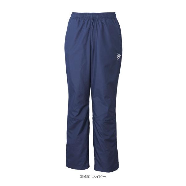 DUNLOP （ダンロップ） テニス ウインドウェア UNISEX 24春夏* WIND PANTS（ジュニア対応モデル）DAW-4391 【ネイビー】 DAW-4391 545 パンツ ロングパンツ メンズ・レディース 男性用・女性用 ダンロップスポーツマーケティング ネイビー 紺 26SS {SK}