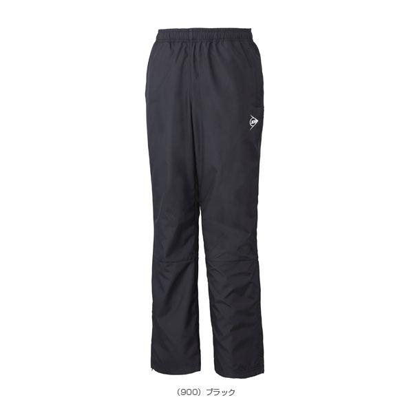 DUNLOP （ダンロップ） テニス ウインドウェア UNISEX 24春夏* WIND PANTS（ジュニア対応モデル）DAW-4391 【ブラック】 DAW-4391 900 パンツ ロングパンツ メンズ・レディース 男性用・女性用 ダンロップスポーツマーケティング ブラック 黒 26SS {SK}
