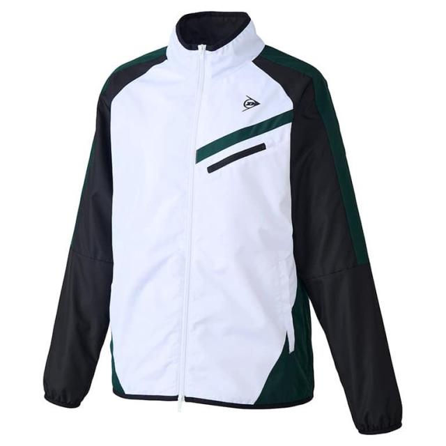 DUNLOP （ダンロップ） テニス ウインドウェア WOMEN’S 24秋冬 WIND JACKET DAW-4460W 【ホワイト】 DAW-4461W 003 ジャケット ジャケット レディース 女性用 ダンロップスポーツマーケティング ホワイト 白 26SS {SK}