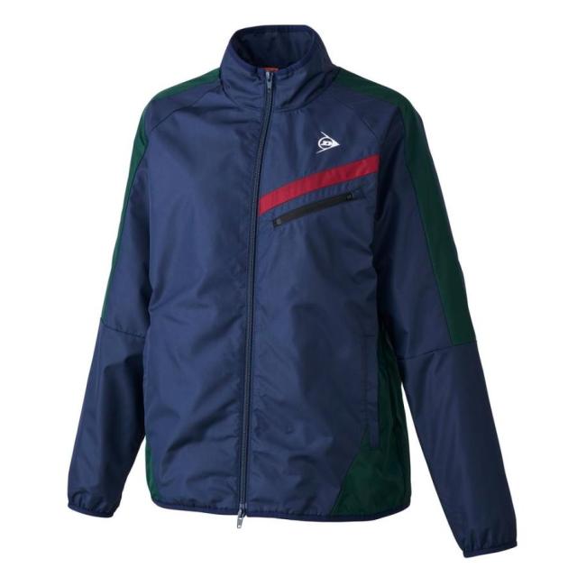 DUNLOP （ダンロップ） テニス ウインドウェア WOMEN’S 24秋冬 WIND JACKET DAW-4460W 【ネイビー】 DAW-4461W 545 ジャケット ジャケット レディース 女性用 ダンロップスポーツマーケティング ネイビー 紺 26SS {SK}
