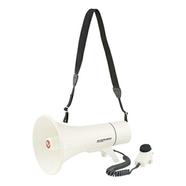 EVERNEW（エバニュー） 体育用品 器具・備品 拡声器113M 【ホワイト】 EKB015 白 シロ 21 {SK}