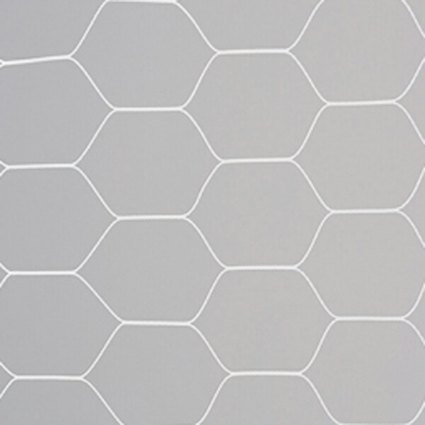 EVERNEW（エバニュー） 体育用品 サッカー フットサル ネット ゴール リング Jrサッカーゴールネット亀甲J101 【ホワイト】 EKE364 白 シロ 21 {SK}