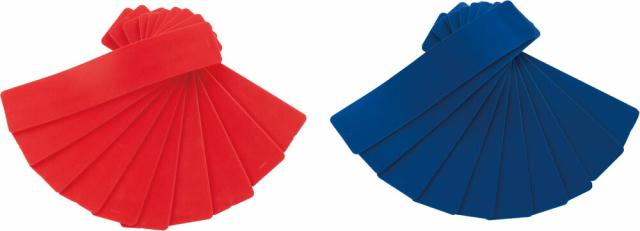 EVERNEW（エバニュー） 体育用品 テープ 印 マーカー ライン引き まっすぐプレート 【レッド/ ブルー】 ETE002 赤 アカ 青 アオ 21 {SK}