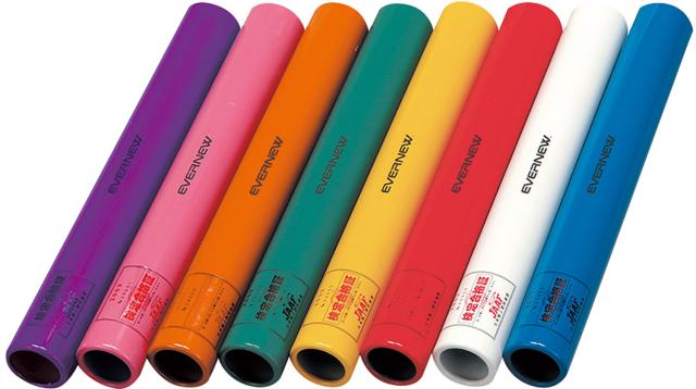 EVERNEW （エバニュー） 陸上・ランニング 器具・備品 リレーバトンアルミ製(8色組) 【マルチカラー】 EGA189 バトン 陸上器具 メンズ・レディース 男性用・女性用 マルチカラー 紫/桃/橙/緑/黄/赤/白/青 9999 {SK}
