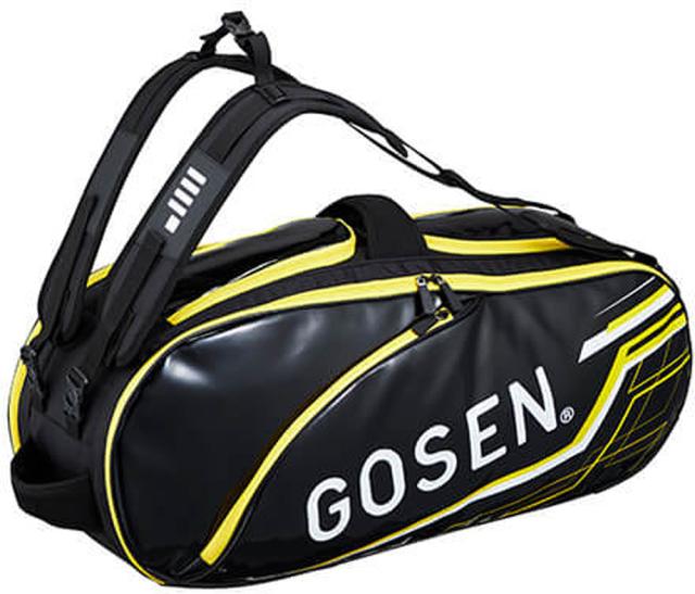 GOSEN （ゴーセン） テニス バッグ ラケットバッグPro 【イエロー】 BA23PR ラケットバッグ ラケットバッグ イエロー 黄 24SS {SK}