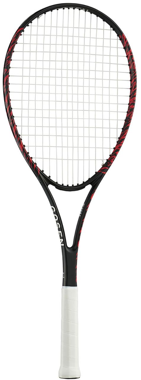 GOSEN （ゴーセン） テニス ラケット アクシエス 300 Lite ブラックレッド 張り上げ 【ブラックレッド】 SRA3LBR0Z ラケット軟式 軟式テニスラケット アカ 赤 25SS {SK}