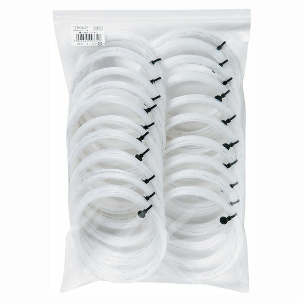 GOSEN（ゴーセン） テニス ガット・ラバー オージー・シープ ミクロ2 15L（20張入） 硬式テニス用ガット 【ホワイト】 メンズ・レディース 男性用・女性用 TS412W20P {NP}