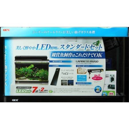 ジェックス（株） ラピレスＲＶ６０ＤＴ ＬＥＤセット 熱帯魚・アクアリウム 観賞魚用水槽 日用品｛SK}