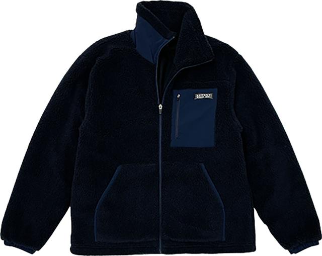 LUCENT （ルーセント） テニス グランドコート Uni ボアブルゾン ネイビー 【ネイビー】 XLW3156 ブレザー・ブルゾン ジャケット メンズ・レディース 男性用・女性用 ネイビー 紺 24FW {NP}