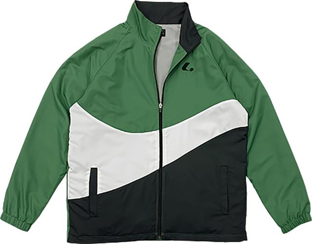 LUCENT （ルーセント） テニス ウインドウェア Uni ウォーマーシャツ グリーン 【グリーン】 XLW3165 ウォーマージャケット ジャケット メンズ・レディース 男性用・女性用 グリーン 緑 24FW {NP}